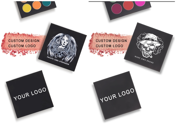 Thincen - High Pigment Vegan Cruelty Free Custom Logo DIY Eyeshadow Palette Eyeshadow platte 8