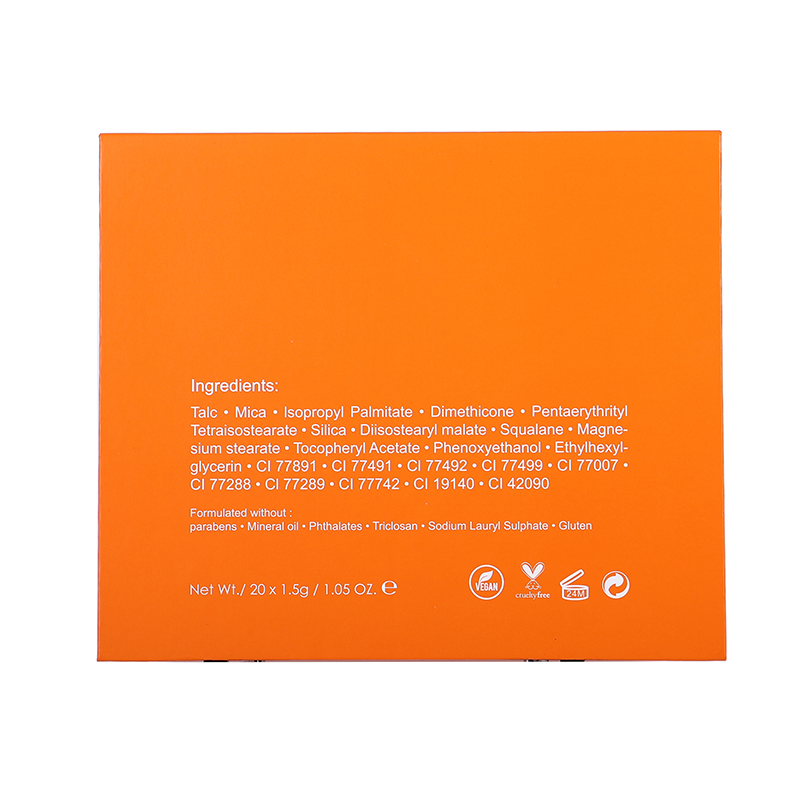 Thincen - High Pigment Vegan Cruelty Free Custom Logo DIY Eyeshadow Palette Eyeshadow platte 32