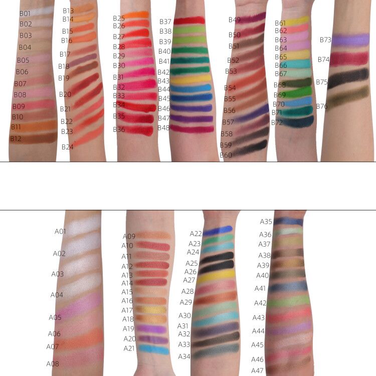 M20 Custom name 20 colour diy eyeshadow palette long lasting make your own eyeshadow make up 26