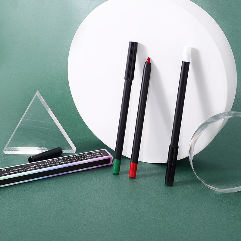 New Arrival 4 Color High Pigment Gel Waterproof Colored Pencil Eyeliner 18