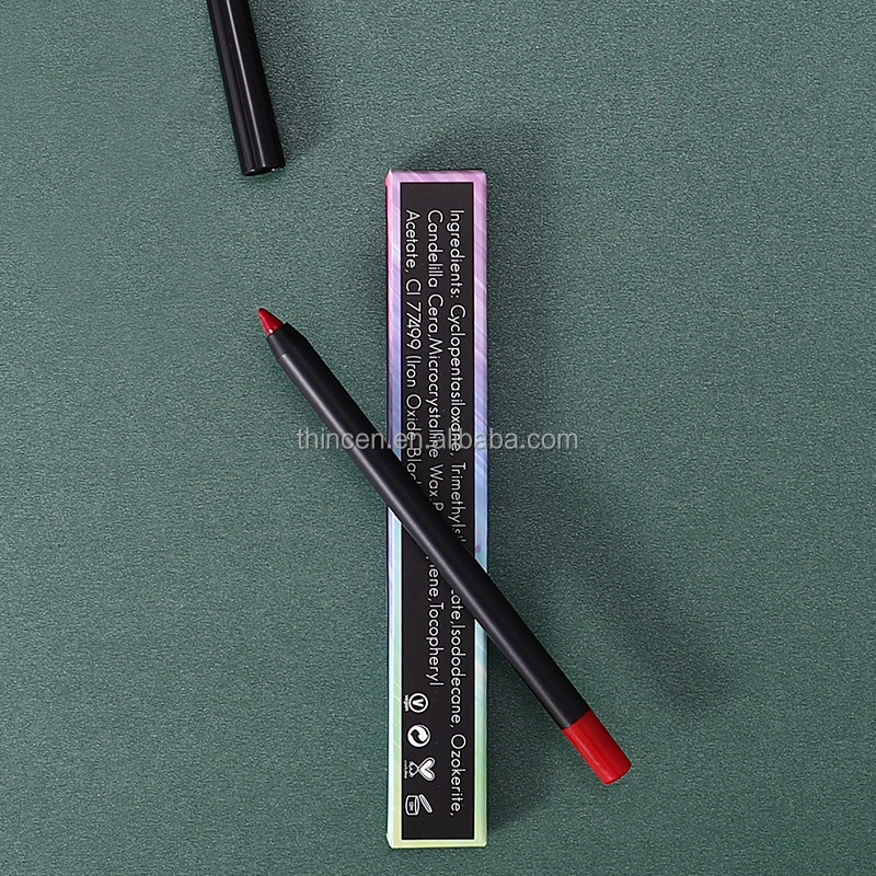 New Arrival 4 Color High Pigment Gel Waterproof Colored Pencil Eyeliner 16