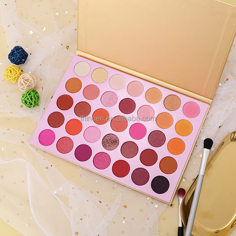 Wholesale Eyeshadow Palllate Private Label Eyeshadow Shimmer Pigment 14