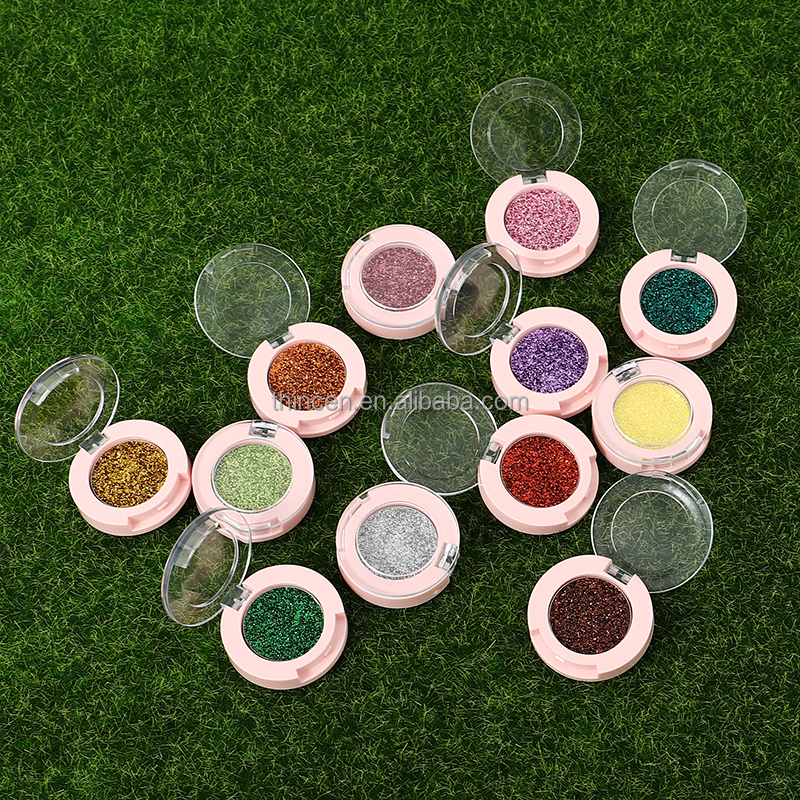Thincen - Pink Package High Pigment 26MM Shimmer Glitter Single Color Single Eyeshadow Single eyeshadow 8