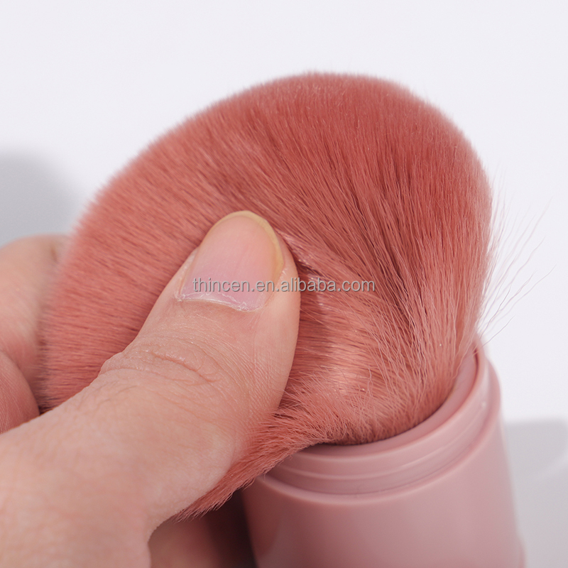 Thincen - Makeup Tool Retractable Powder Blusher Face Brush Private Label Beauty Tools 11