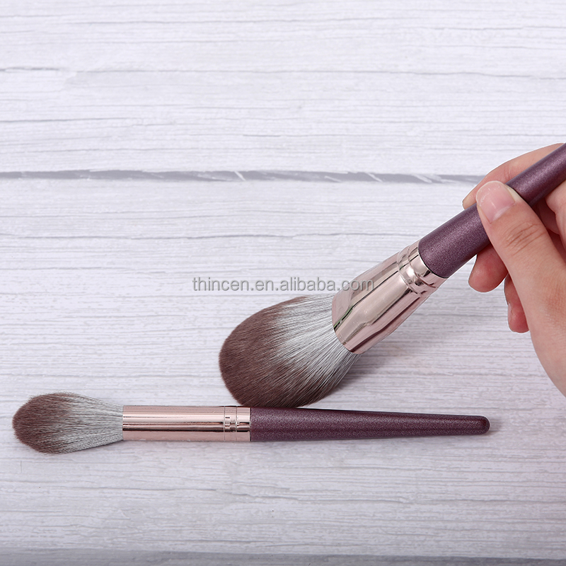 Thincen - 14 Pieces Private Label Face Foundation Makeup Brush Set Beauty Tools 15