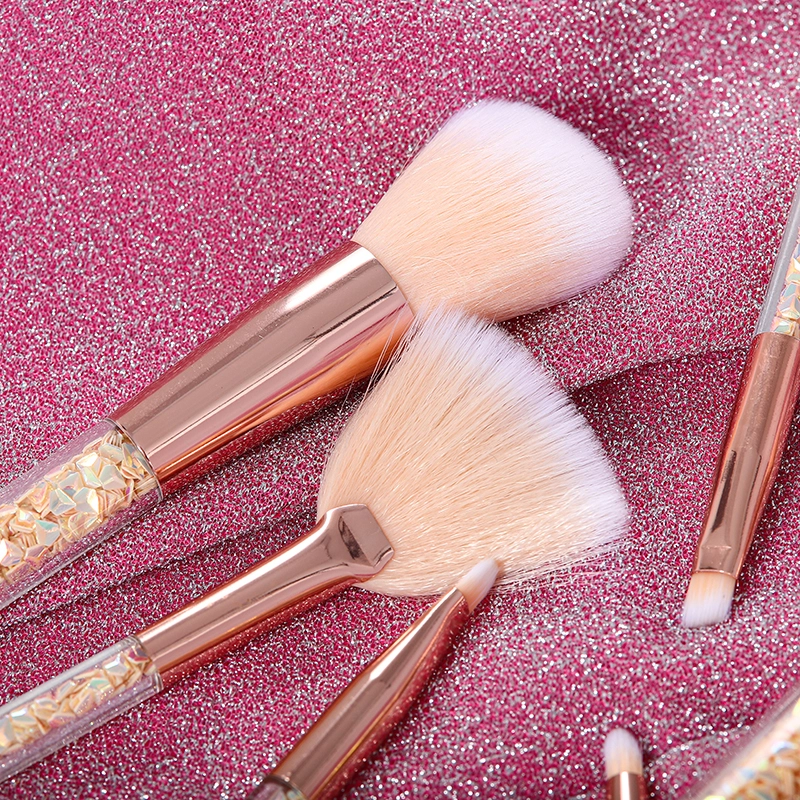 Luxury Vegan 7 pcs Synthetic Makeup Tools Private Label Makeup Brush Sets 1