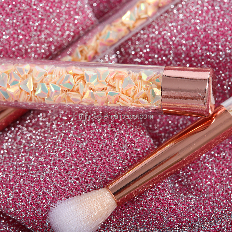 Luxury Vegan 7 pcs Synthetic Makeup Tools Private Label Makeup Brush Sets 18