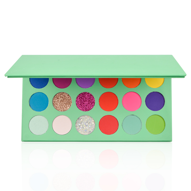 Wholesale Custom Eyeshadow Pigment 18 Color Makeup Eyeshadow Palette 16