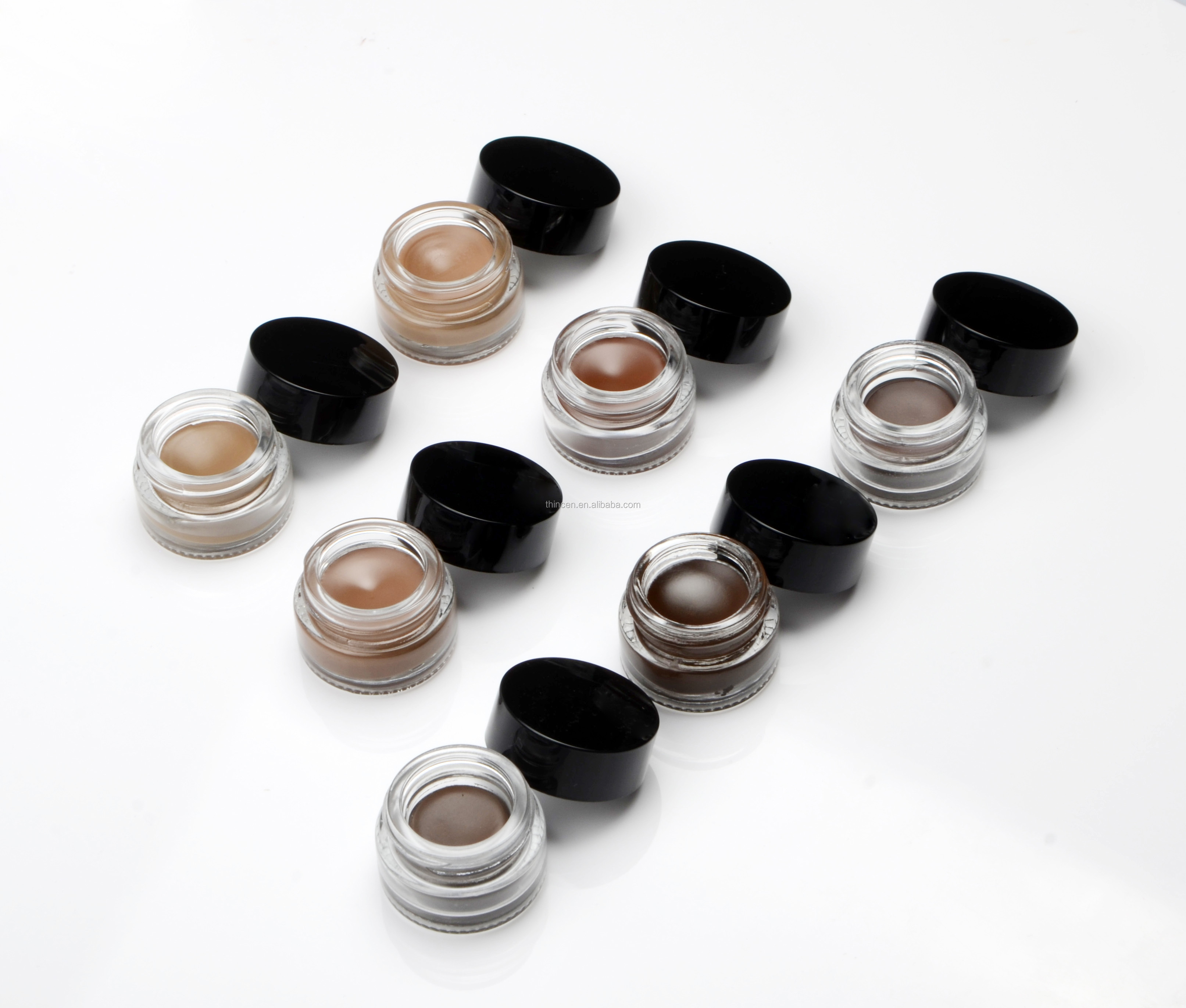 Thincen - Fast Delivery 9 Colors Waterproof Eyebrow Gel Private Label Eyebrow Wax Gel Eyebrow 10