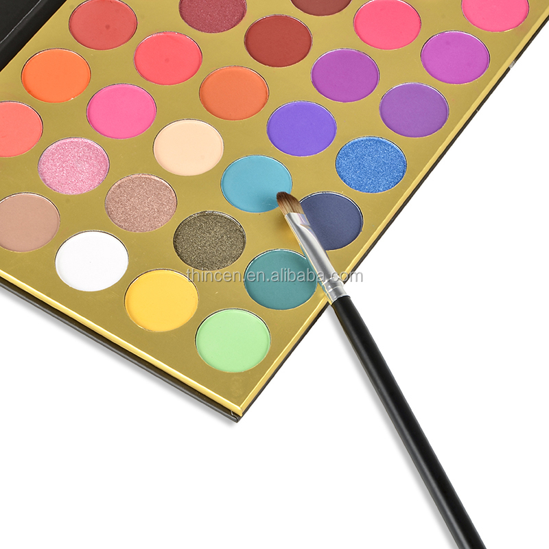 Marble gold private label eyeshadow palette 35 color eyeshadow 22