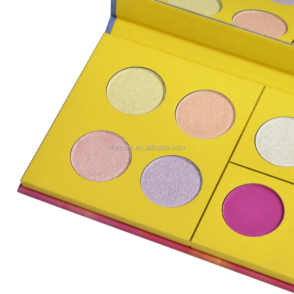 Thincen - Yellow Packing Cream Glow Eye Shadow Paper Box 12 Color Eyeshadow Palette Eyeshadow platte 14