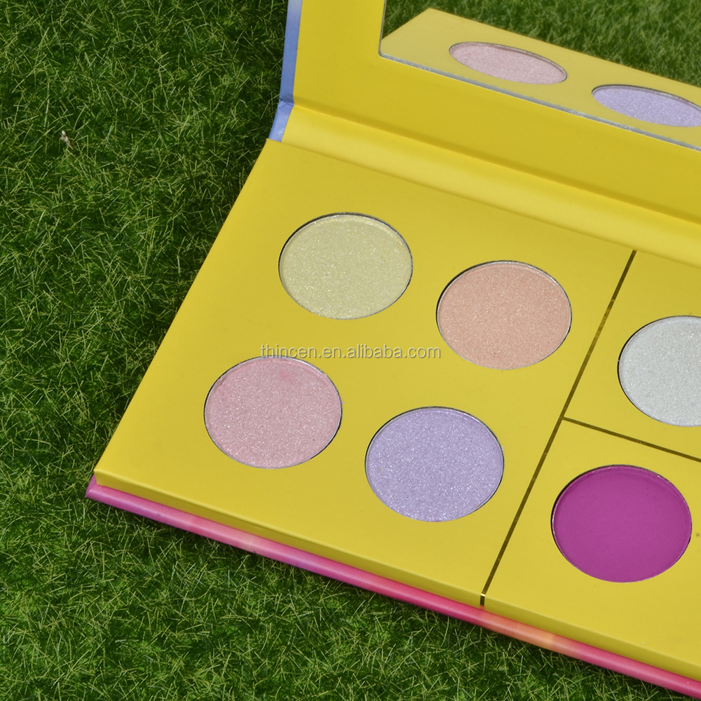 Thincen - Yellow Packing Cream Glow Eye Shadow Paper Box 12 Color Eyeshadow Palette Eyeshadow platte 20