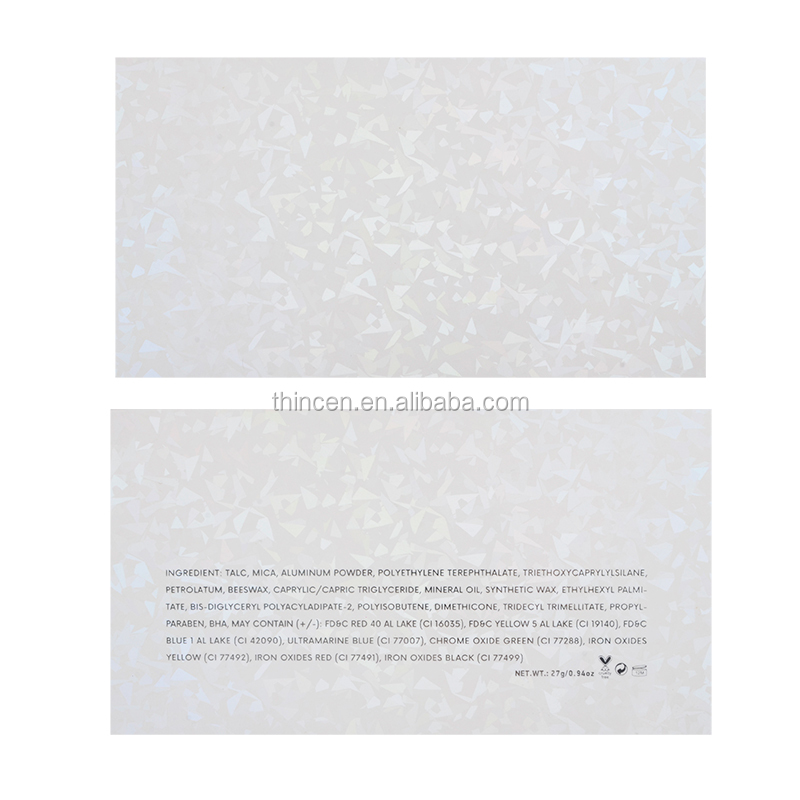 Thincen - Wholesale Makeup Palette Packaging Eyeshadow Samples Top Sell Eyeshadow Eyeshadow platte 16