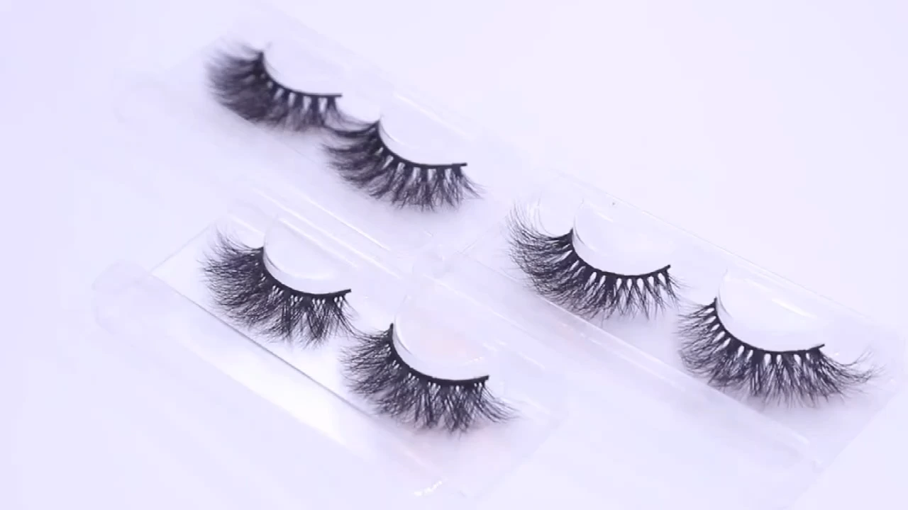 High Quality Custom Package Real 3d Mink Eyelashes Private Label 1