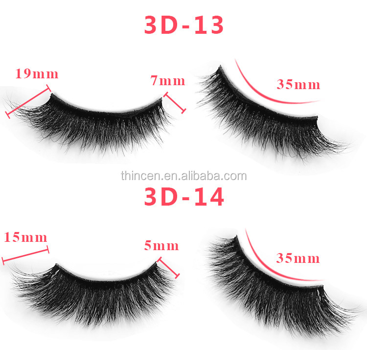 High Quality Custom Package Real 3d Mink Eyelashes Private Label 14