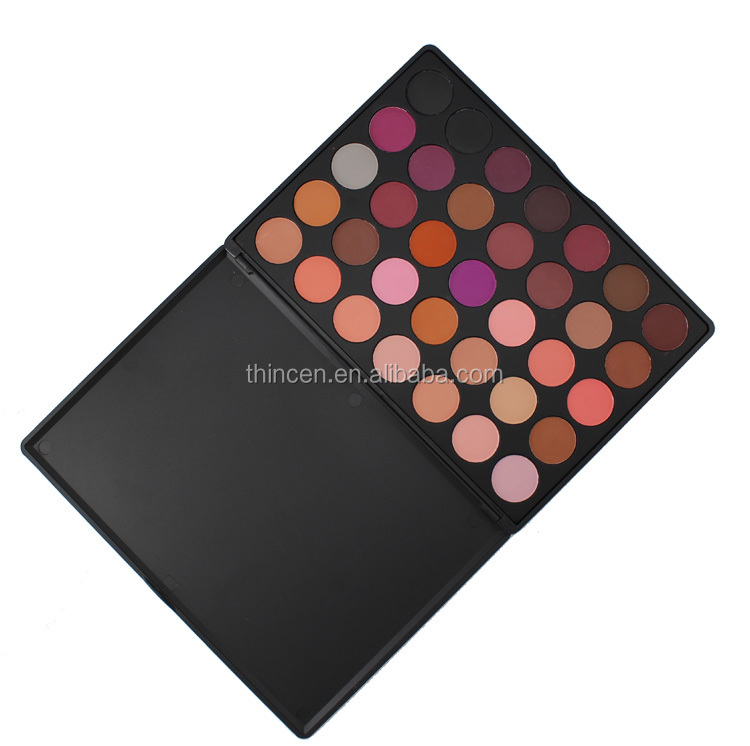 Thincen - N35r Cosmetics Eyeshadow Palette Vendor No Brand Pressed Matte Eyeshadow Private Label Eyeshadow platte 14