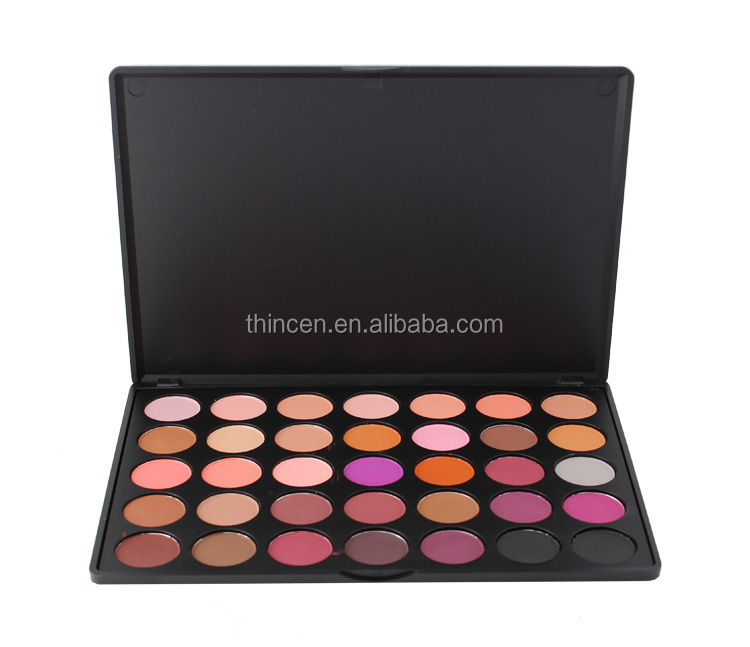 Thincen - N35r Cosmetics Eyeshadow Palette Vendor No Brand Pressed Matte Eyeshadow Private Label Eyeshadow platte 16