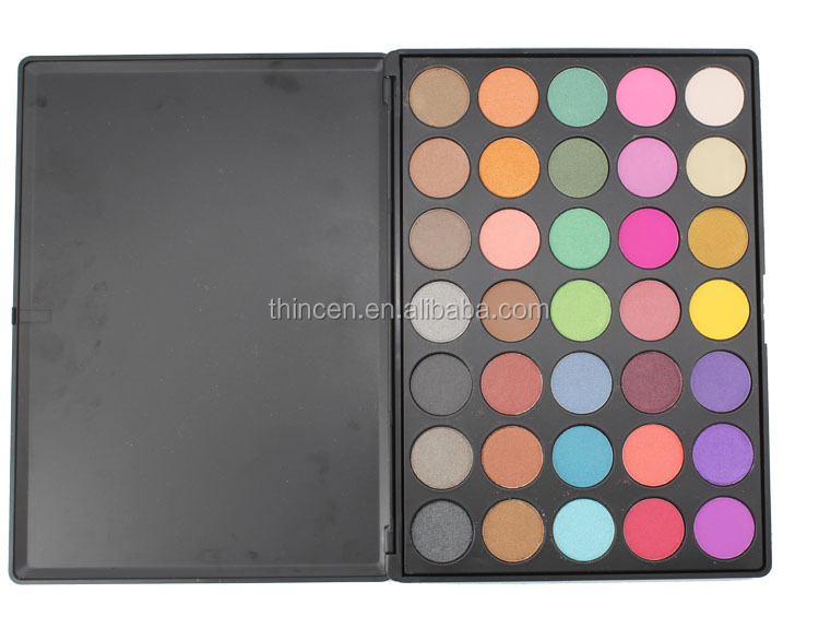 Hot Vegan Makeup Manufacturers Custom Logo Novo Eyeshadow Palette Powder 18