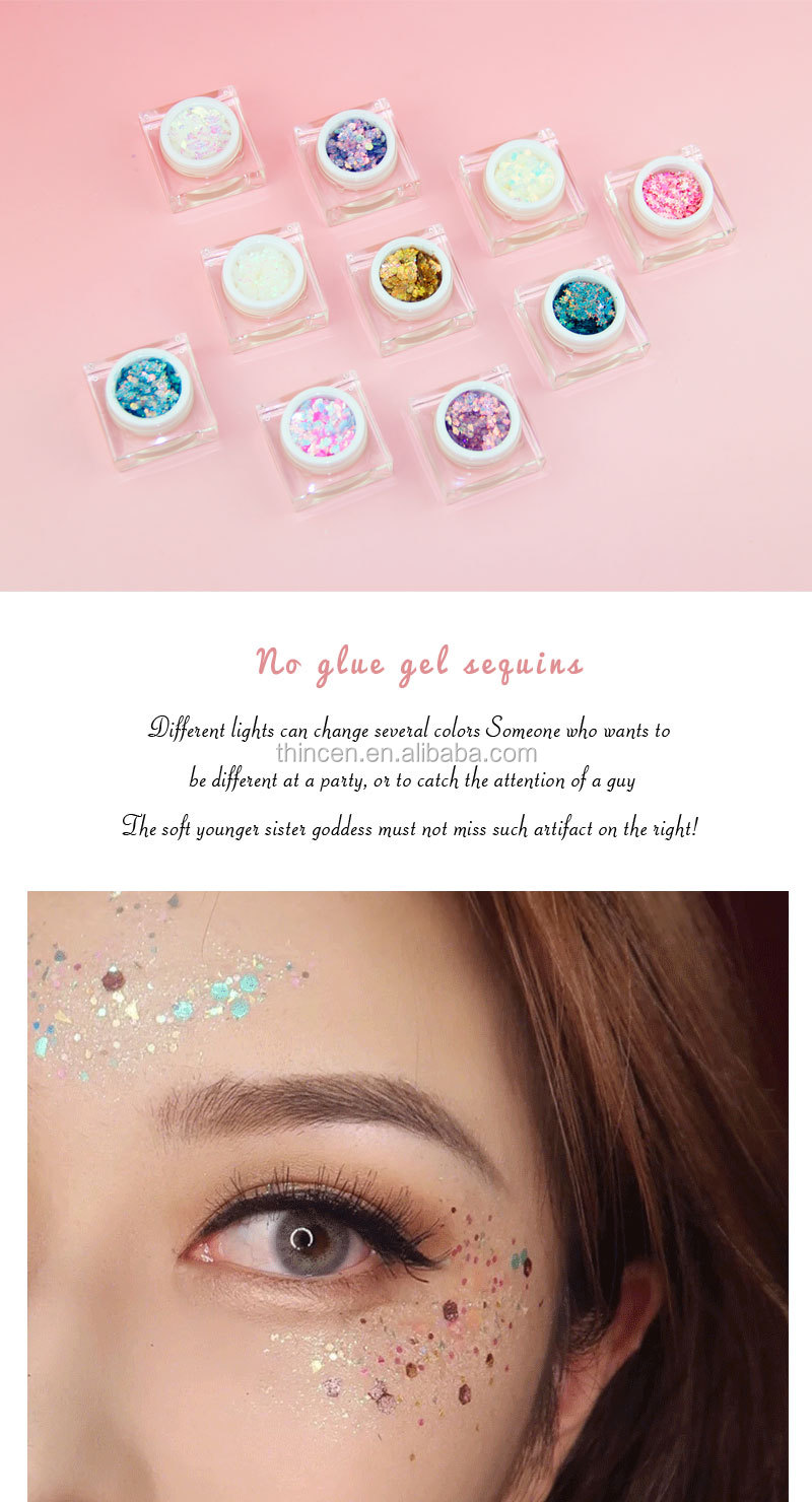 Hot Sell Private Label Loose Lip Glitter Powder Pigment Eye Glitter 10