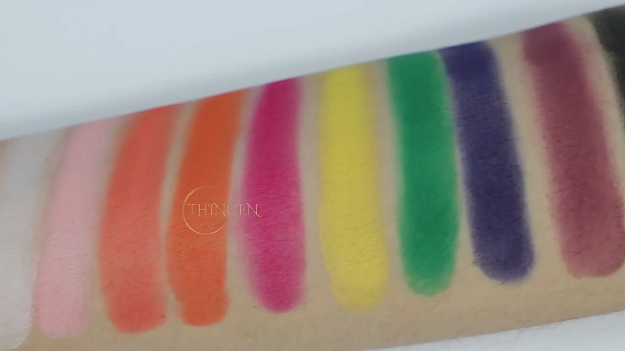 Thincen - 153 Color Longlasting Private Label Single Pigmented Custom Eyeshadow Palette Single eyeshadow 1