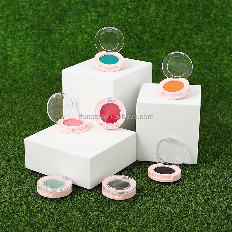 Thincen - 153 Color Longlasting Private Label Single Pigmented Custom Eyeshadow Palette Single eyeshadow 14