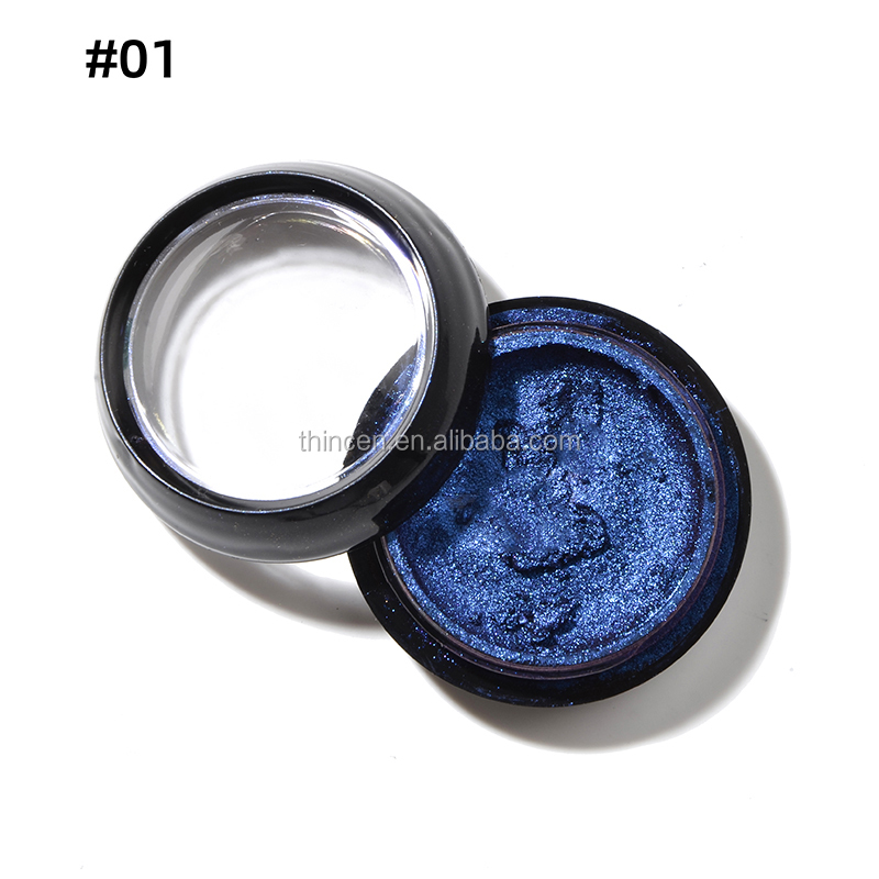 Christmas Party High Pigment Single Color Eyeshadow Metallic Eyeshadow 8