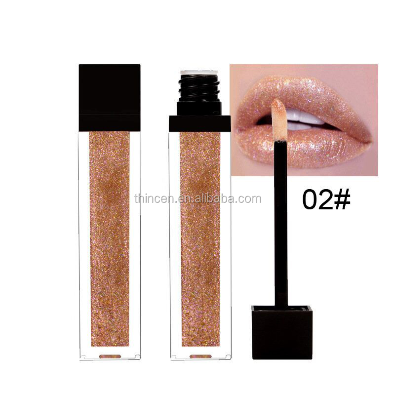 Thincen - Wholesale Private Label Lipgloss Long Lasting Waterproof Glitter Lipgloss Lipstick&Lipgloss 10