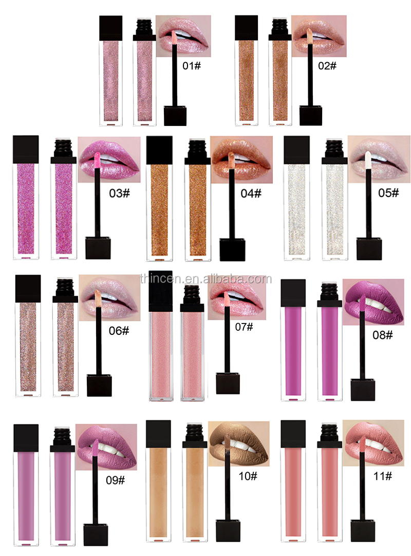 Thincen - Wholesale Private Label Lipgloss Long Lasting Waterproof Glitter Lipgloss Lipstick&Lipgloss 26