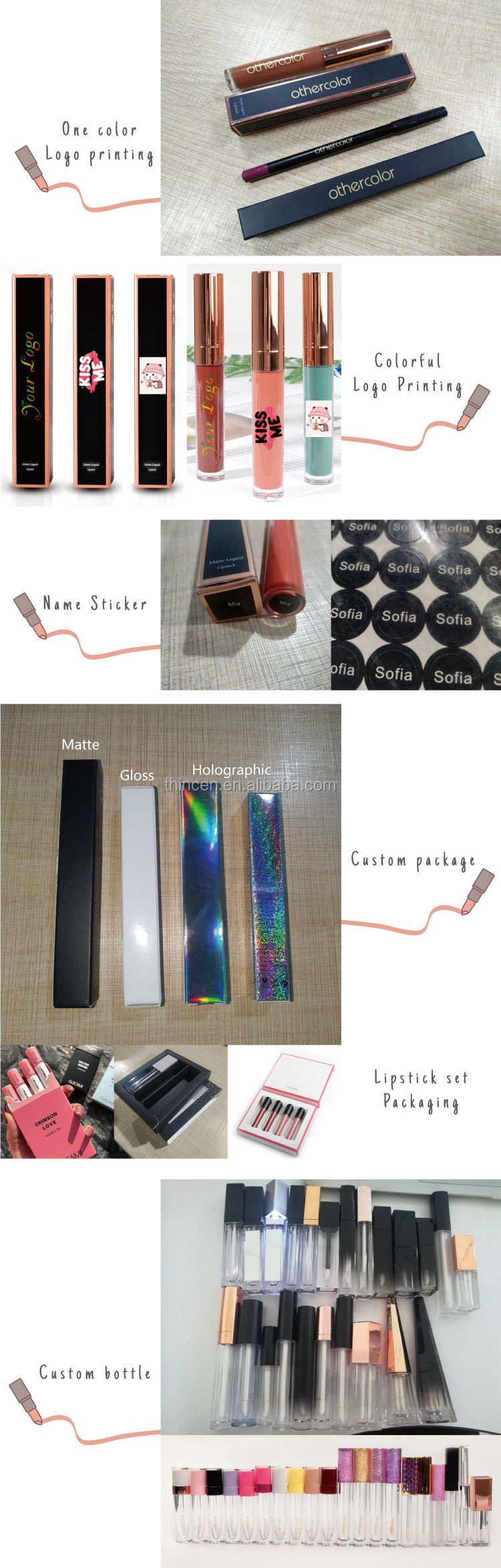 Lips Makeup Cosmetics Wholesale Vegan Liquid Lip Gloss Clear Lipgloss Private Label 34