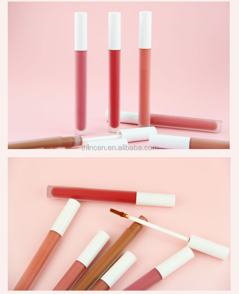 Cosmetics Lip Makeup Matte Lipgloss Liquid Lip Gloss Private Label 16
