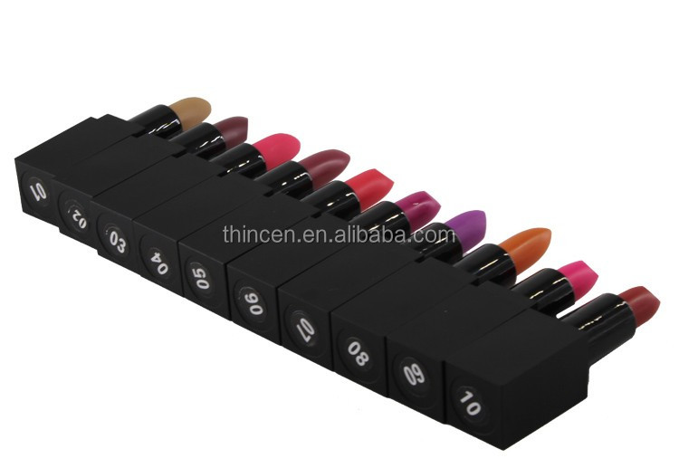 new arrival cosmetics makeup private label lipstick with waterproof and long lasting 19