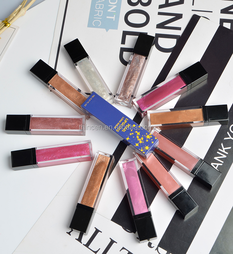 11 Color Wholesale Shiny Custom Logo Private Label Lip Gloss Lipstick 10