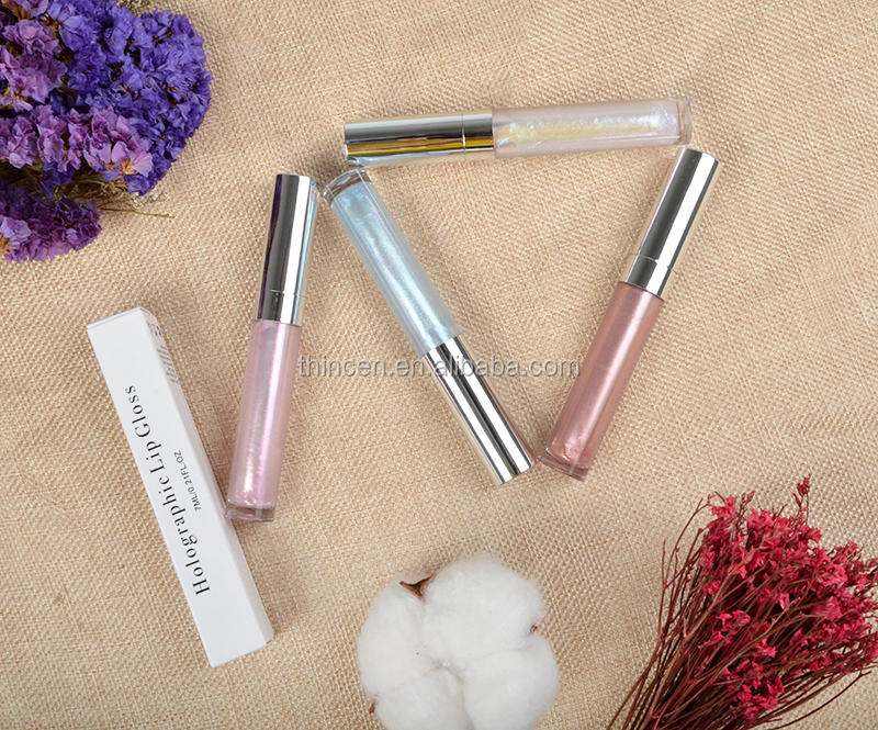 Thincen - Four Colors Private Label Lipgloss Holographic Shimmer Lip Gloss Lipstick&Lipgloss 10