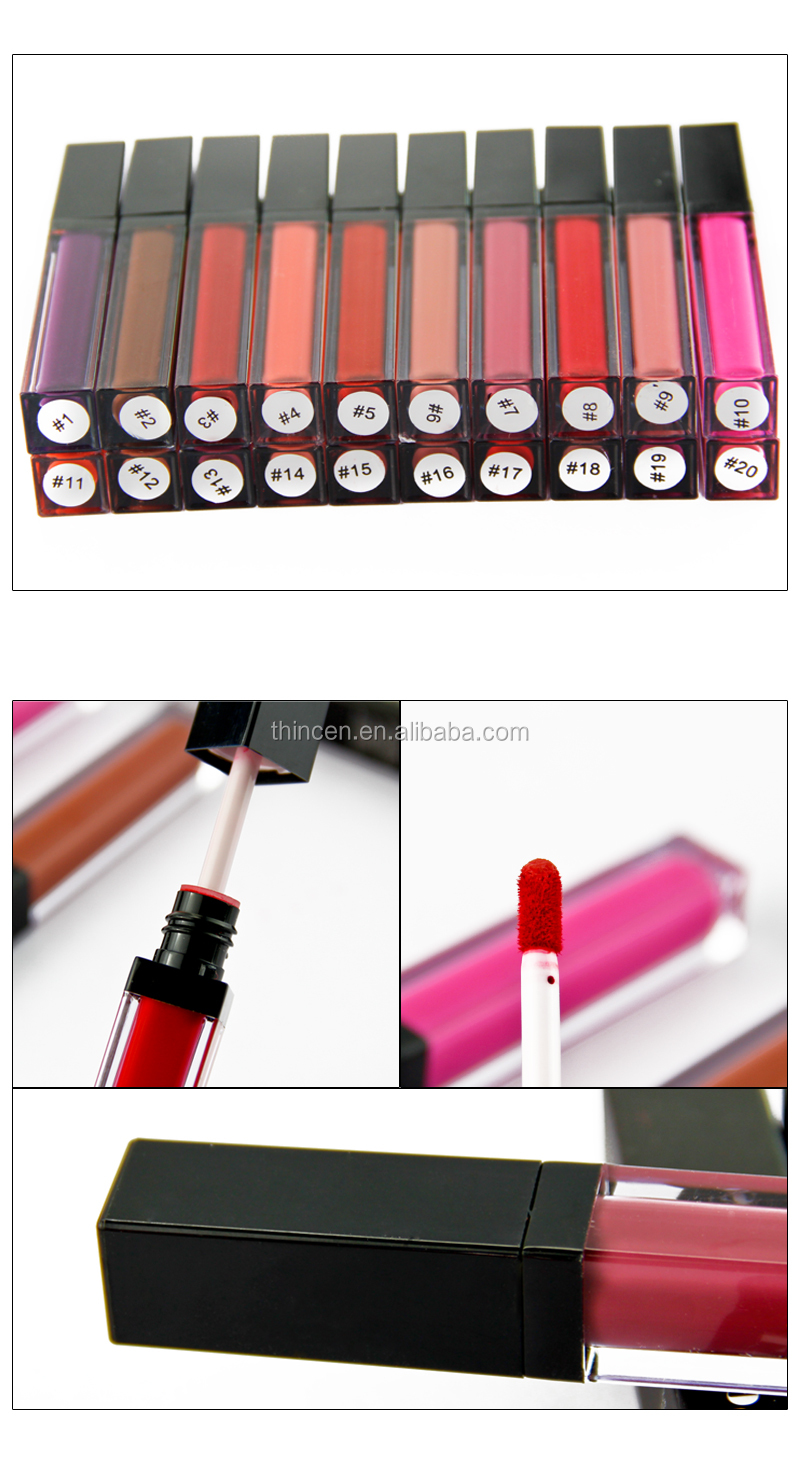 Thincen - Wholesale Make Your Own Long Lasting Waterproof Matte Lipstick Lipstick&Lipgloss 14