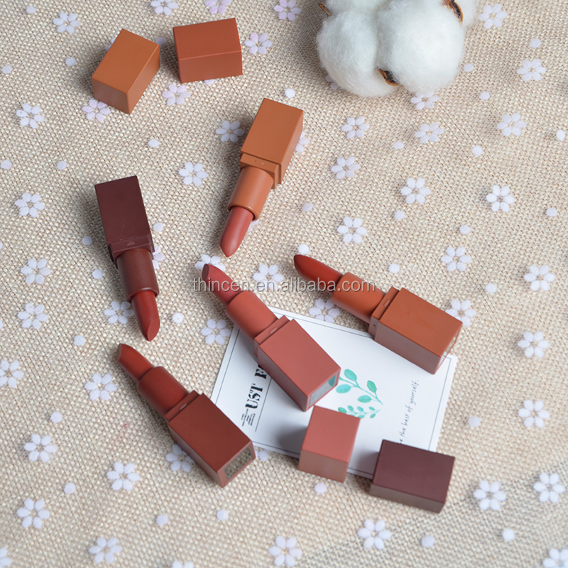 Long Lasting Gift Box 5 Pcs Mini Lipstick Set Private Label Matte Lipstick 12