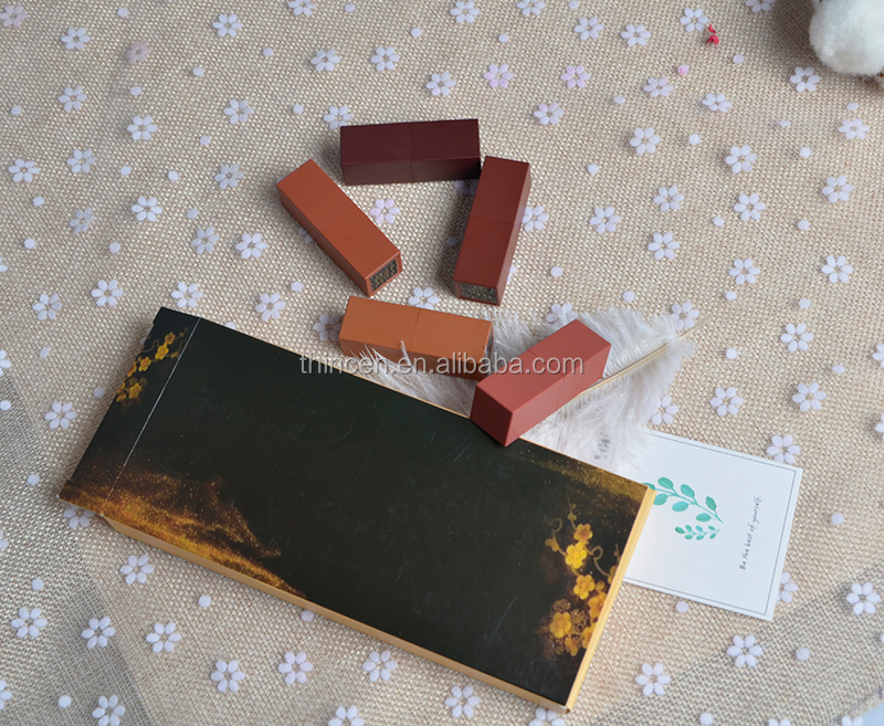 Long Lasting Gift Box 5 Pcs Mini Lipstick Set Private Label Matte Lipstick 16