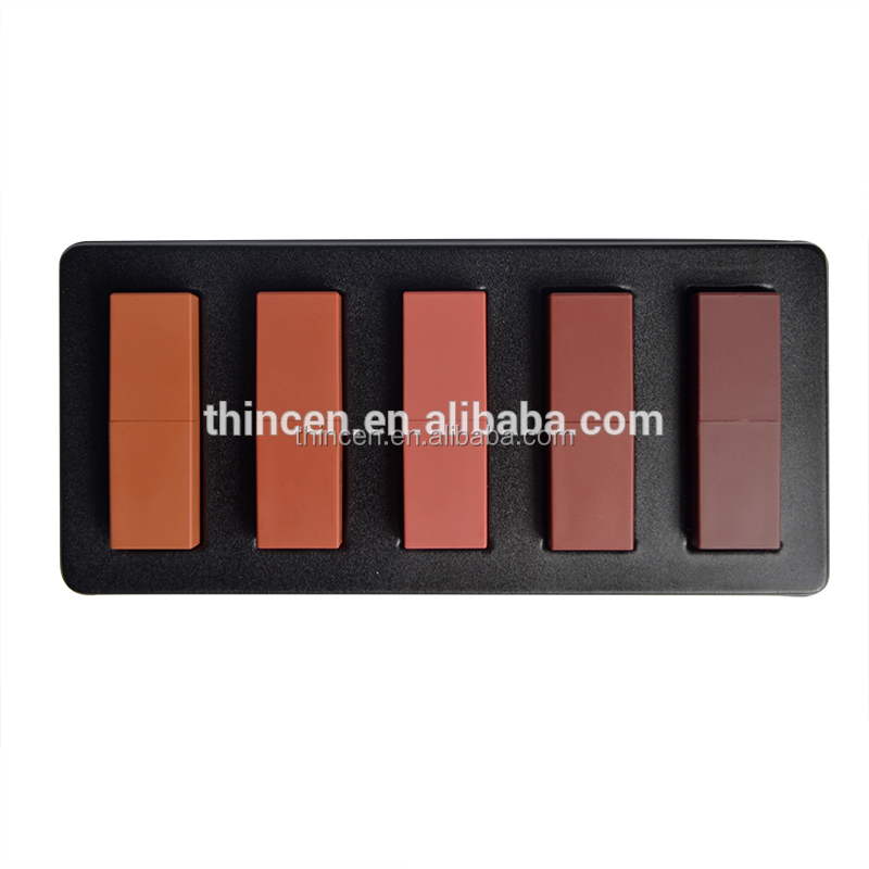 Long Lasting Gift Box 5 Pcs Mini Lipstick Set Private Label Matte Lipstick 26