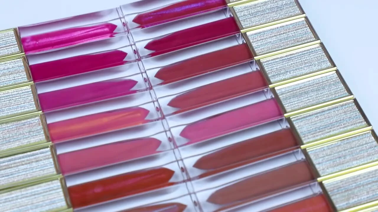 Thincen - Glitter Lip Gloss Tube Moisture Shiny Lipgloss Clear Lip Gloss Private Label Lipstick&Lipgloss 1