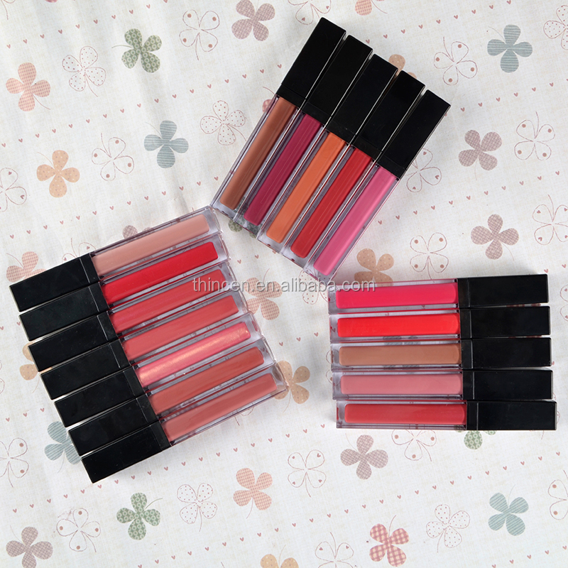 Thincen - High quality long lasting lipgloss customized brand make your own lipgloss Lipstick&Lipgloss 12