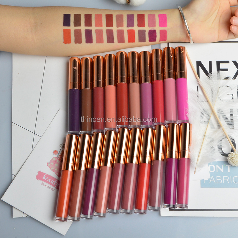 Thincen - High quality long lasting lipgloss customized brand make your own lipgloss Lipstick&Lipgloss 22