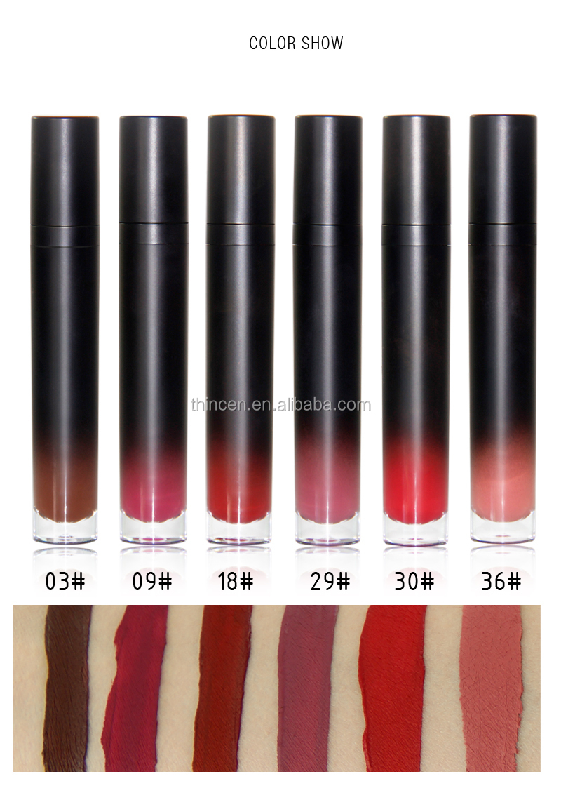 Thincen - Make Own Brand Matte Liquid Lipstick Private Label Lip Gloss Lipstick&Lipgloss 10