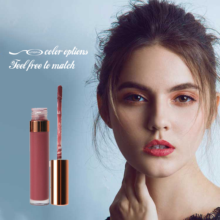 Oem Organic Cruelty Free Liquid Lipstick Long Lasting Lipstick 8