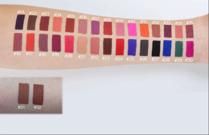 Oem Organic Cruelty Free Liquid Lipstick Long Lasting Lipstick 22