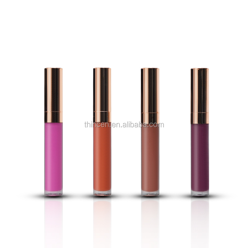 Thincen - 20 Colour Waterproof Romantic Beauty Cosmetic Wholesale Matte Liquid Lipstick Lipstick&Lipgloss 12