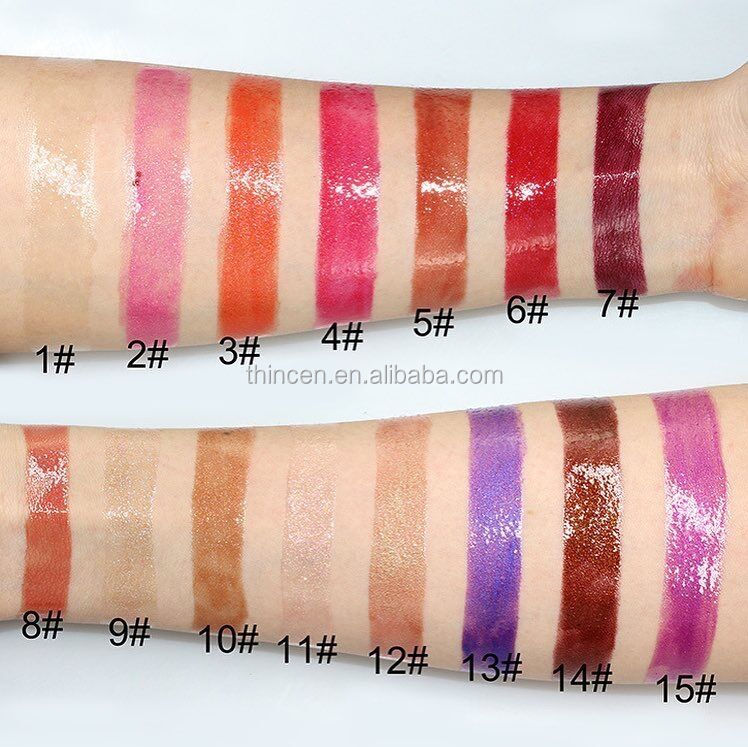 Thincen - Natural Lip Gloss Cute Natural Moisturizing Glitter Shimmer Lip Gloss Lipstick&Lipgloss 22