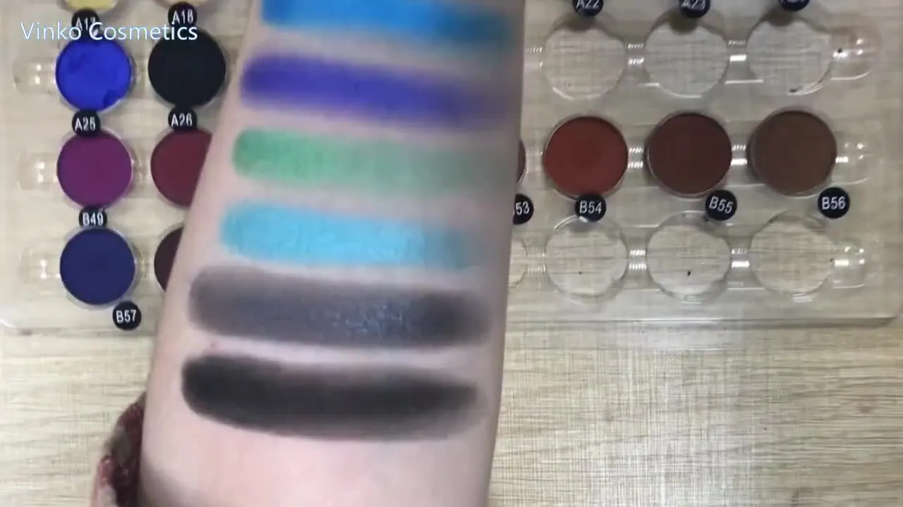 M12r Private Label Eye Shadow Palette 12 Color Diy Custom High Pigment Eyeshadow Palette 1