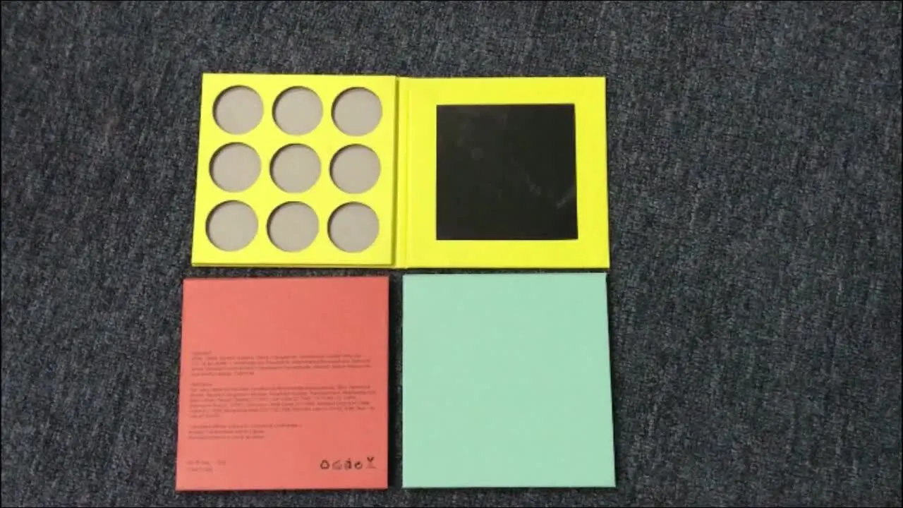 Feel Free 12 Color Eye Shadow Palette Private Label Empty Eyeshadow Makeup 1