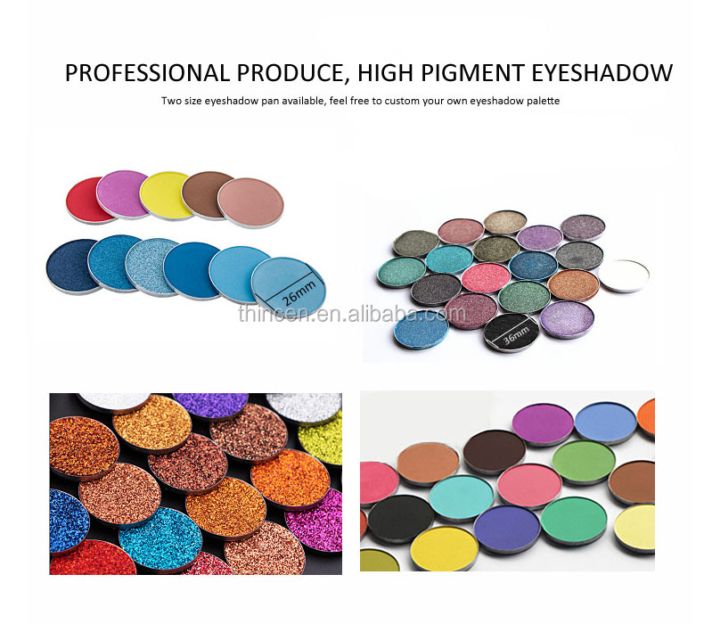Feel Free 12 Color Eye Shadow Palette Private Label Empty Eyeshadow Makeup 12