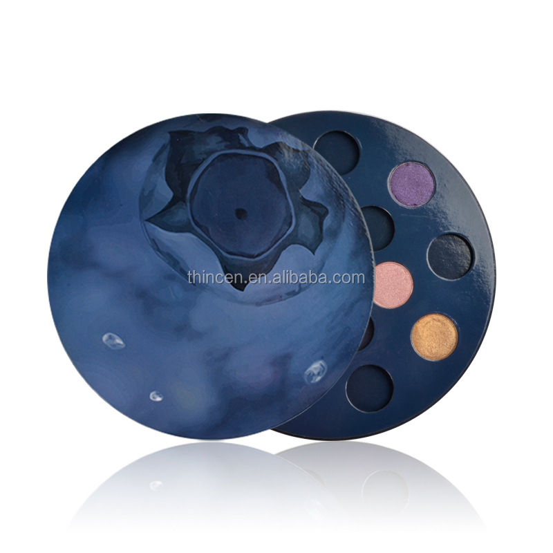 Empty Fruit Shape 15 Colors Private Label Eyeshadow Palette Packaging Custom Makeup 14