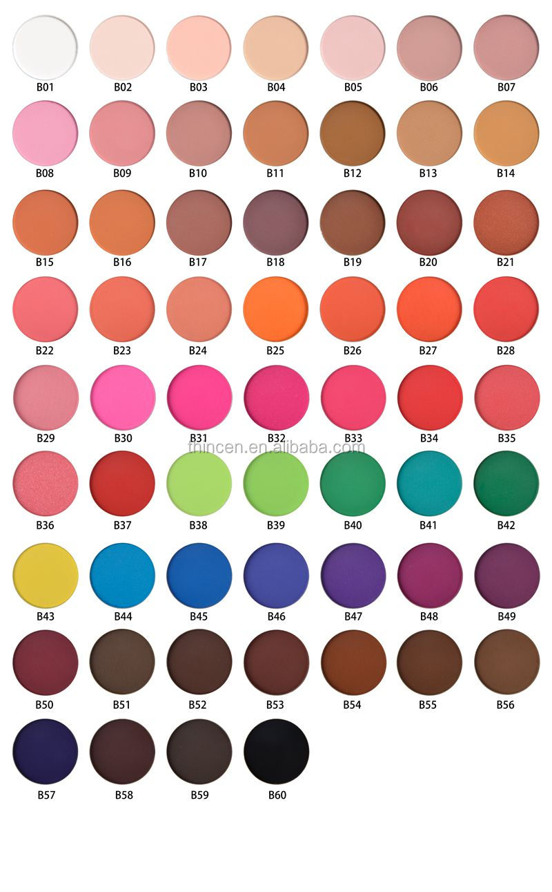 Empty Fruit Shape 15 Colors Private Label Eyeshadow Palette Packaging Custom Makeup 32